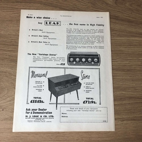 Gram190 magazine advert 11x8 - magazine,