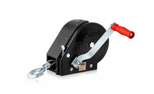 Dragon Winch verricello manuale con alloggiamento 2500 libbre cinghia 10 m | ...