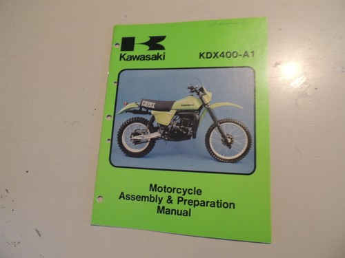 Kawasaki kdx400 a1 assembly - kawasaki,