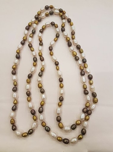 Collana donna perle barocche