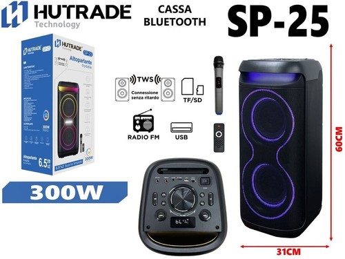 Cassa amplificata 25 300w - sp-25,