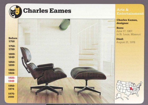 Charles eames sedia designer - eames,