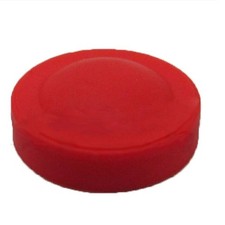 Pulsante rosso start per moto
