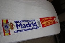 Sciarpa Calcio Champions League Real Madrid E Galatasaray