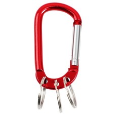 Burgundy Aluminum Carabiner