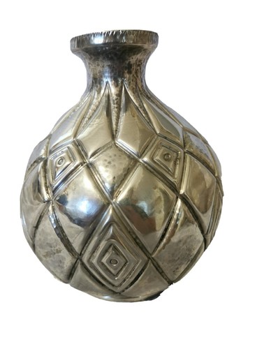 Vaso peltro antiquariato - vaso,