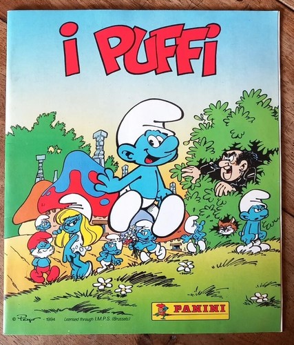 Album figurine puffi pejo - album, i