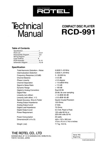 Manuale servizio per - manuale,