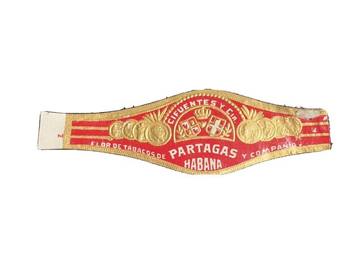 Fascia sigari partagas vitola - fascia,
