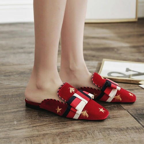 Ciabatte eleganti sabot rosso - ciabatte,