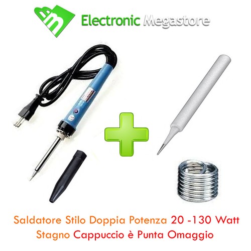 Saldatore stilo doppia potenza - saldatore,