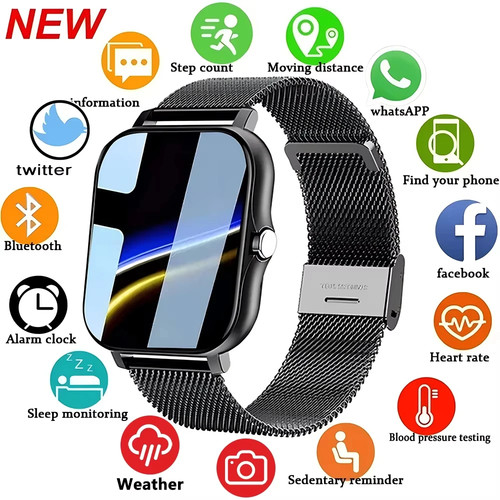 Smartwatch bluetooth uomo - smartwatch,