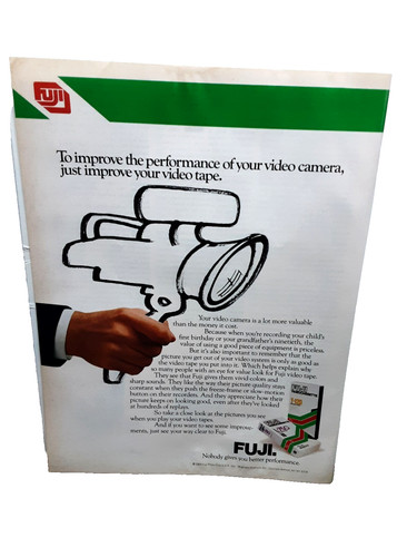 Videocassette fuji 1985 stampa - fuji,