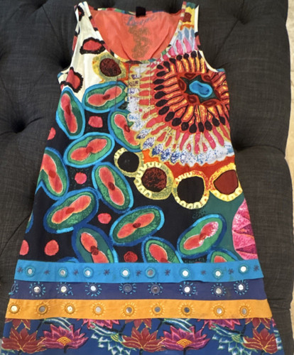 Desigual multicolor sleeveless - multicolor,