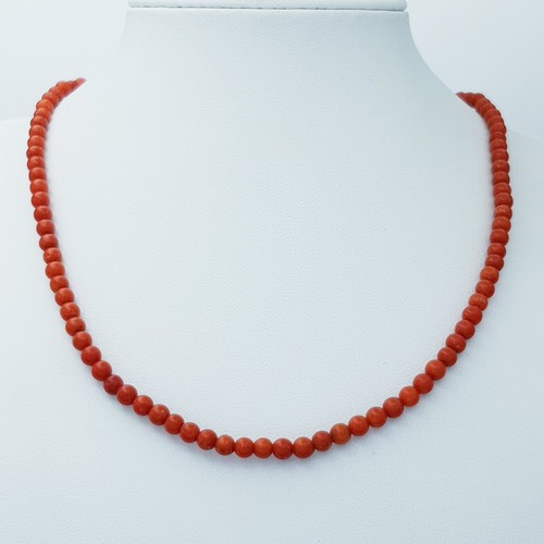 Filo collana corallo - filo, mm