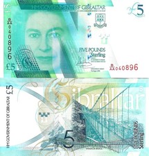 Gibilterra 5 sterline 2020