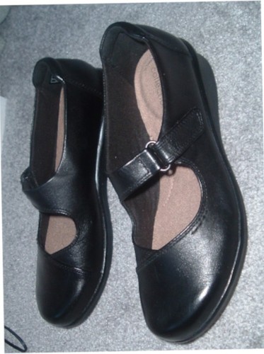 Scarpa donna nera mary jane - scarpa,