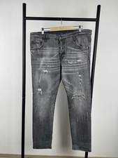 Jeans skater uomo grigio
