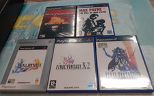 Lotto Playstation 2 PS2 Final Fantasy X+ X-2 +12+Spy Hunter+Max Payne 2 Completi