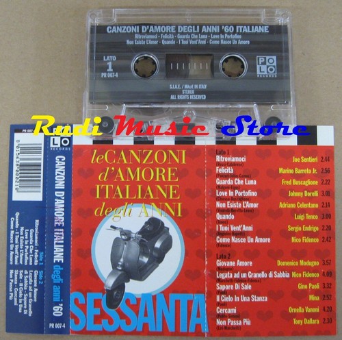 Canzoni amore italiane - mc,
