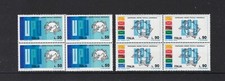 Italia/Italia 1974: 100 anni di Unione Postale Mondiale **/MNH; Michel n. 1465-66
