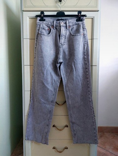 Jeans dritti vita alta - dritti,