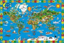 Schmidt - Mappamondo Puzzle