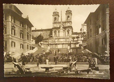Cartolina Roma Trinità dei
