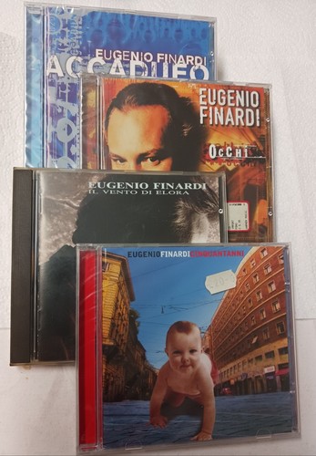 Eugenio finardi lotto 4 cd - eugenio,