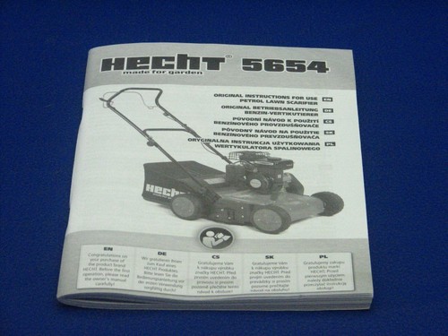 Manuale uso hecht 5654 - d'uso,