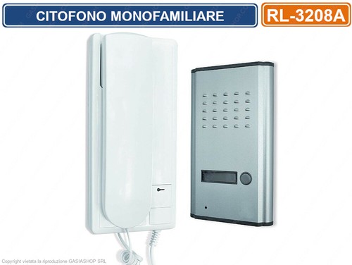 Kit citofono monofamiliare - kit,