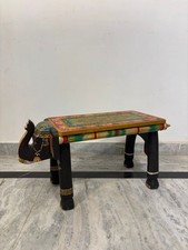 Panca elefante in legno