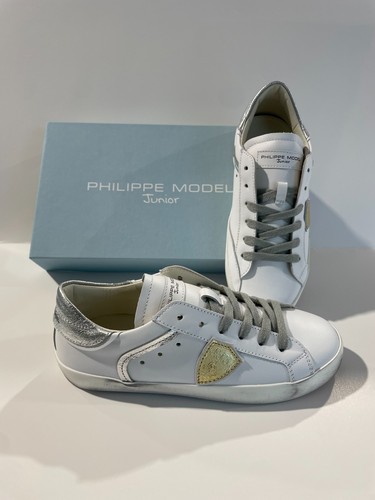 Sneakers donna pelle bianca - pelle,