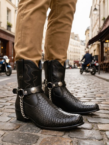 Stivaletto uomo western - , donna