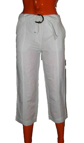 Max mara pantalone capri lino - capri,