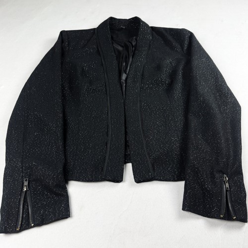 Blazer donna vintage nero