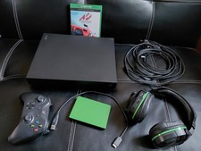 Xbox one x 1tb ,Set Completo Hard Disk Seagate Xbox 2tb, Cuffie Turtle Beach 700