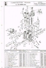 Fiat 125 special auto weber - 125,
