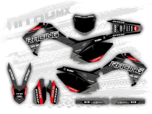 Kit grafica adatto honda crf - kit,