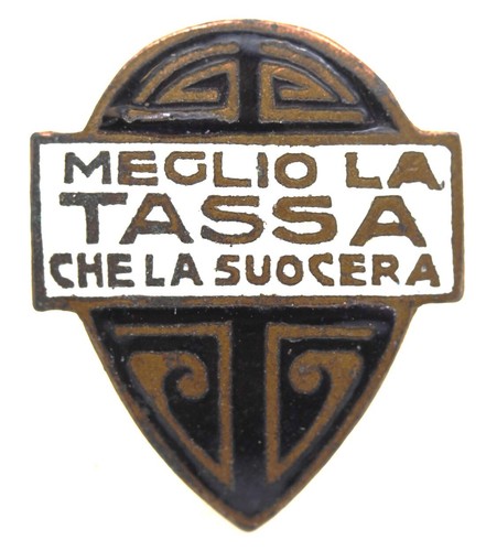 Distintivo fascismo goliardico - fascismo,