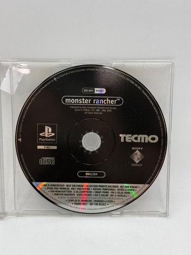 Monster rancher ps1 - monster, cd