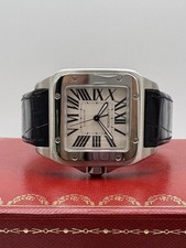 Cartier Santos 100 XL argento