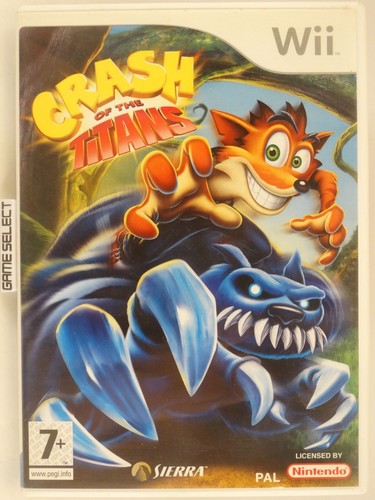 Crash the titans - titans, bandicoot