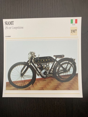 Carte fiche moto - moto, collection