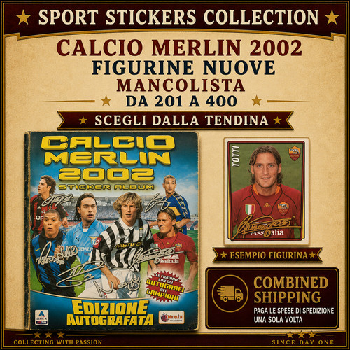 Calcio merlin 2002 - calcio,