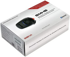 SMH5-10 Auricolare Bluetooth Universale E Citofono per Scooter E Moto, Nero