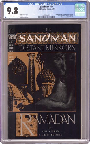 Sandman cgc 8 1993 - sandman, 9.8