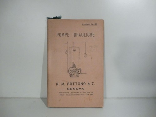 Pompe idrauliche m - idrauliche., a.