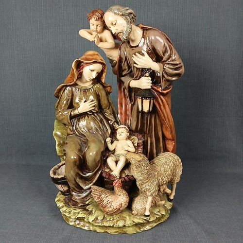 Statua sacra famiglia vintage - statua,