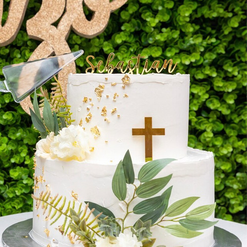 Charm torta acrilico specchio - charm,